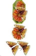 Papillon Feuille 3D n° 11