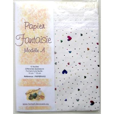 Papier Fantaisie Modèle A