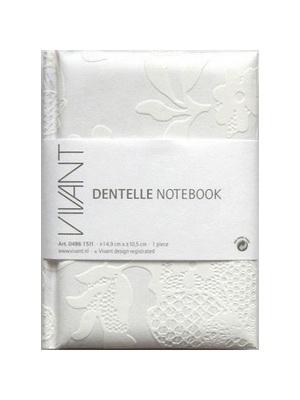  NoteBook Dentelle A6 - Toucher velours