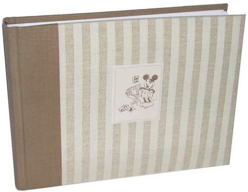 Album-photos MICKEY MOUSE, couverture tissu, Marque Henzo