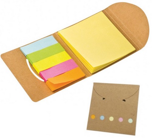 Post-it - Pochette marque-pages carrée