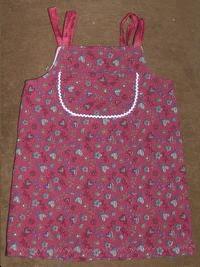 Robe chasuble, ton ROSE