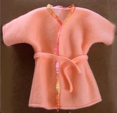 Robe de chambre, ton SAUMON